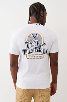 BUDDHA ARCHED LOGO TEE, image 1