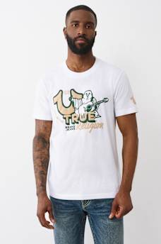 BIG HORSESHOE BUDDHA TEE, image 1