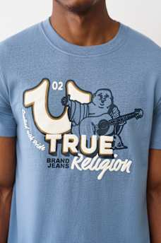 BIG HORSESHOE BUDDHA TEE, image 1