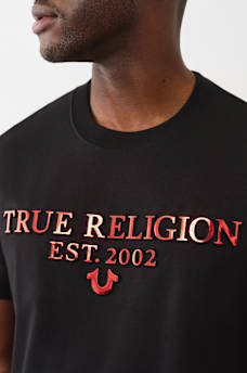 EMBOSSED FOIL LOGO TEE, image 2