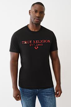 EMBOSSED FOIL LOGO TEE, image 1