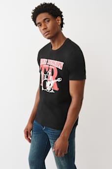 BUDDHA LOGO OVERLAY GRAPHIC TEE, image 3