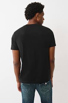 BUDDHA LOGO OVERLAY GRAPHIC TEE, image 4