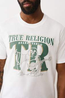 BUDDHA LOGO OVERLAY GRAPHIC TEE, image 2