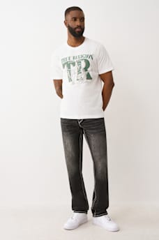 BUDDHA LOGO OVERLAY GRAPHIC TEE, image 5