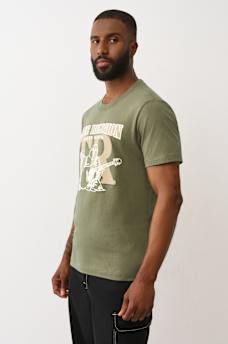 BUDDHA LOGO OVERLAY GRAPHIC TEE, image 3