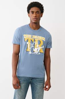 BUDDHA LOGO OVERLAY GRAPHIC TEE, image 1
