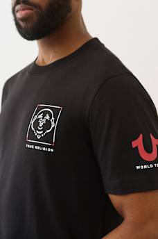 EMBROIDERED LOGO TEE, image 2