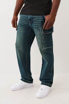 DENIM CARGO PANT, image 1