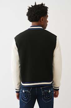 BUDDHA BRAND VARSITY JACKET, image 4