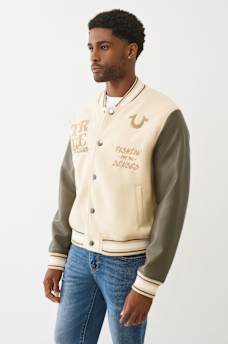 BUDDHA BRAND VARSITY JACKET, image 4