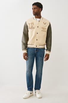 BUDDHA BRAND VARSITY JACKET, image 5