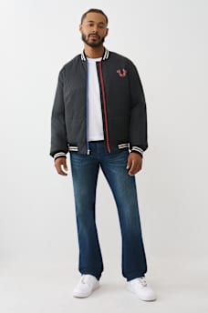 TWO-TONE ZIP PUFFER JACKET , image 6