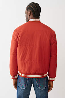 TWO-TONE ZIP PUFFER JACKET , image 4