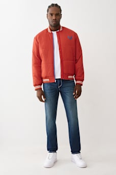 TWO-TONE ZIP PUFFER JACKET , image 5