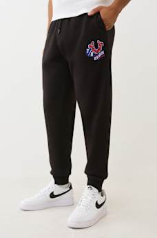 EMBROIDERED PATCH HORSESHOE JOGGER, image 1