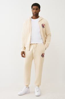 EMBROIDERED PATCH HORSESHOE JOGGER, image 6