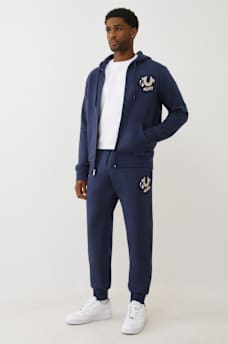 EMBROIDERED PATCH HORSESHOE JOGGER, image 6