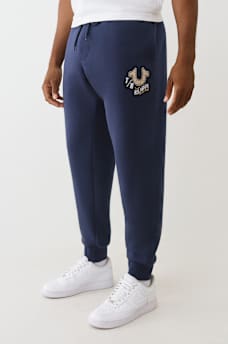 EMBROIDERED PATCH HORSESHOE JOGGER, image 1