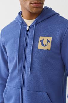 HORSESHOE OUTLINE ZIP HOODIE, image 4