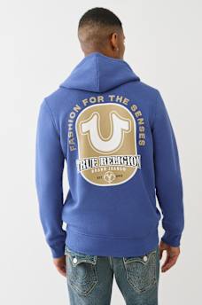 HORSESHOE OUTLINE ZIP HOODIE, image 1