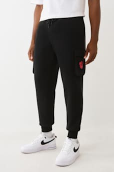 HORSESHOE OUTLINE CARGO JOGGER, image 1