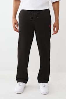 HORSESHOE EMBROIDERED STRAIGHT SWEATPANT, image 3