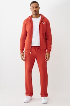 HORSESHOE EMBROIDERED STRAIGHT SWEATPANT, image 6