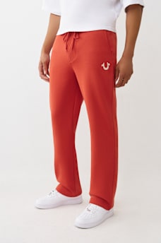 HORSESHOE EMBROIDERED STRAIGHT SWEATPANT, image 1