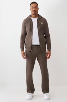HORSESHOE EMBROIDERED STRAIGHT SWEATPANT, image 5