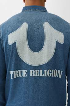 CHAMBRAY HORSESHOE LONG SLEEVE, image 5