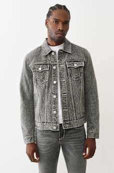 JESSE DENIM TRUCKER JACKET, image 1