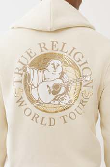  GLOBAL BUDDHA ZIP HOODIE, image 1