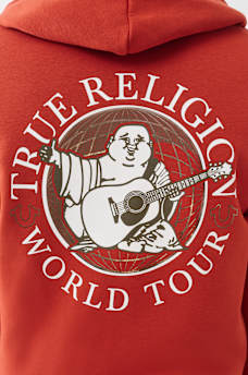  GLOBAL BUDDHA ZIP HOODIE, image 1