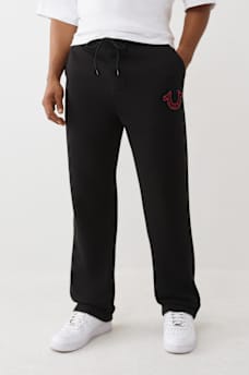 SPIRAL HORSESHOE STRAIGHT SWEATPANT, image 2