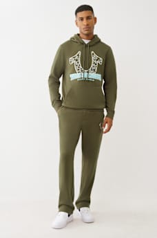 SPIRAL HORSESHOE STRAIGHT SWEATPANT, image 6