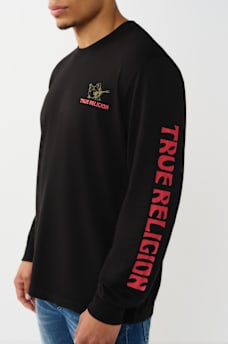 GRAPHIC LOGO LONG SLEEVE TEE, image 4