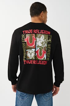 GRAPHIC LOGO LONG SLEEVE TEE, image 1