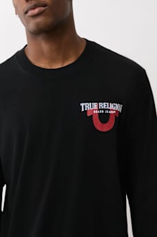 SCATTERED GRAPHICS LONG SLEEVE TEE