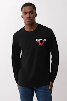 SCATTERED GRAPHICS LONG SLEEVE TEE