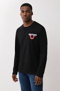 SCATTERED GRAPHICS LONG SLEEVE TEE