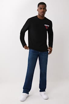 SCATTERED GRAPHICS LONG SLEEVE TEE
