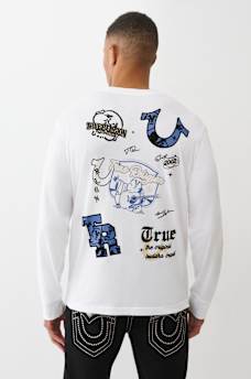 SCATTERED GRAPHICS LONG SLEEVE TEE, image 5