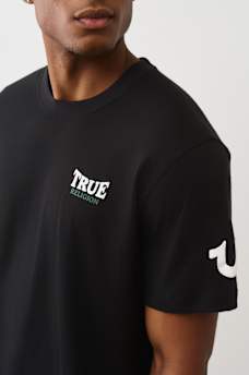 CAMISETA CON GR&Aacute;FICO DE BUDDHA DISTORSIONADO, image 4