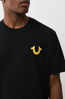 STITCHED LOGO BUDDHA TEE
