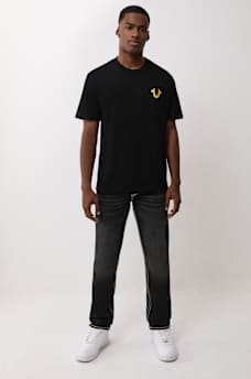 STITCHED LOGO BUDDHA TEE