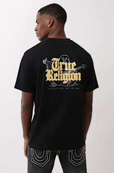 STITCHED LOGO BUDDHA TEE