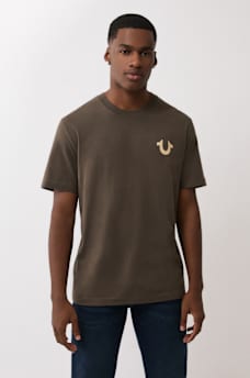 STITCHED LOGO BUDDHA TEE