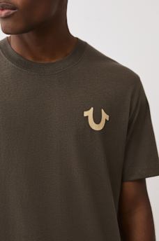 STITCHED LOGO BUDDHA TEE