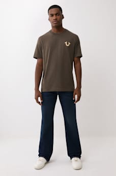 STITCHED LOGO BUDDHA TEE